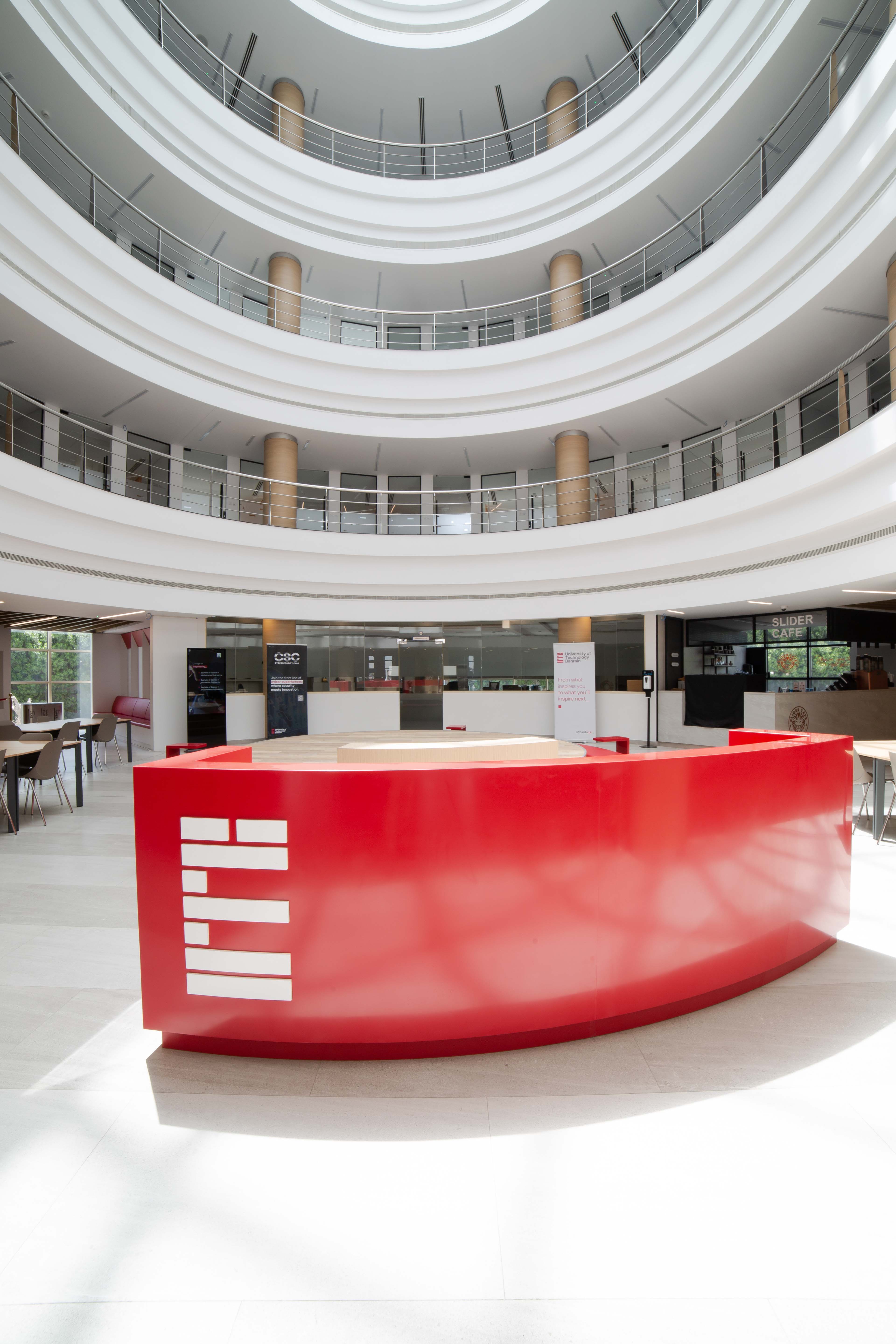 UTB Reception Desk